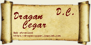 Dragan Čegar vizit kartica